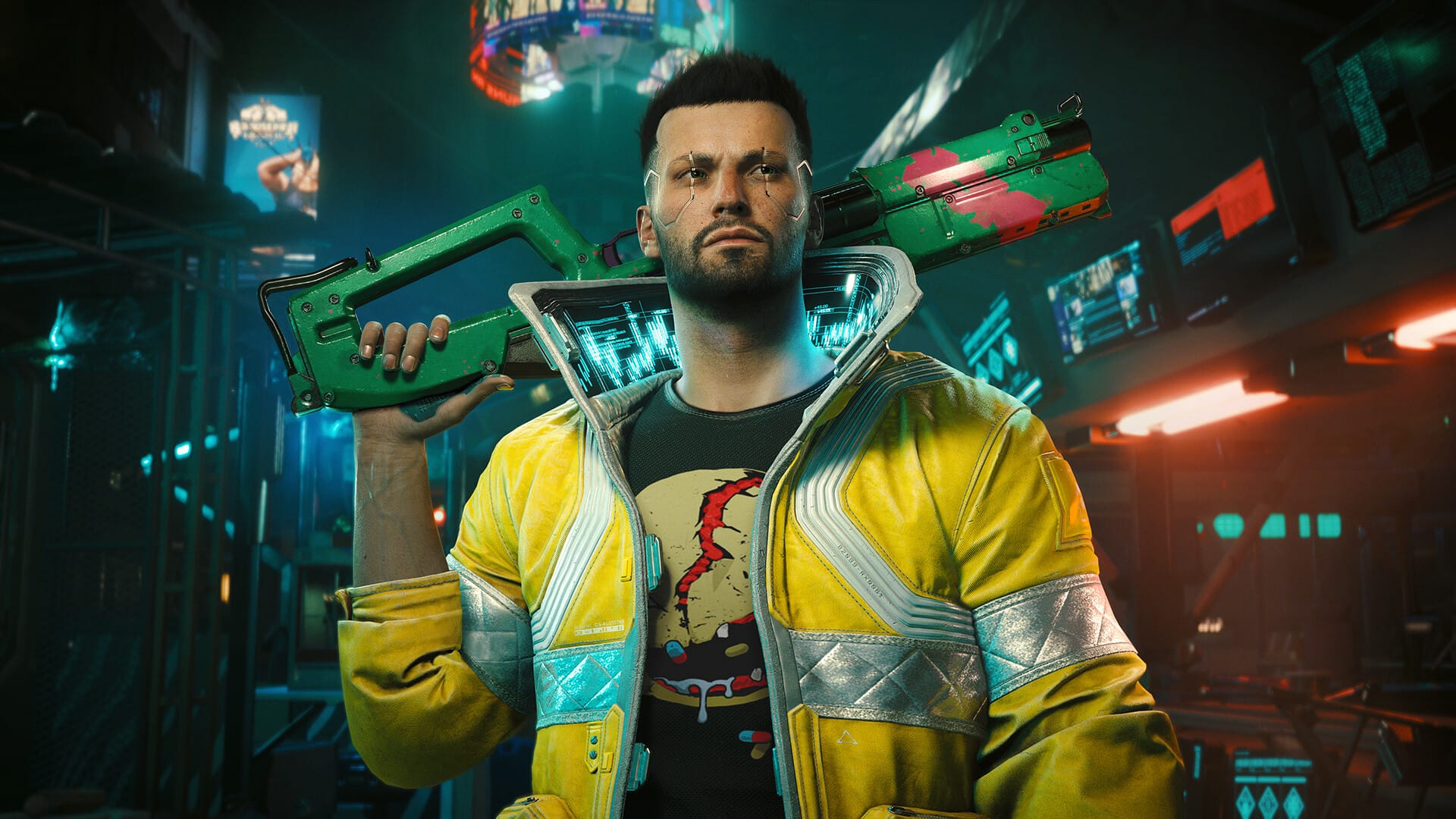 ภาพจากเกม Cyberpunk 2077