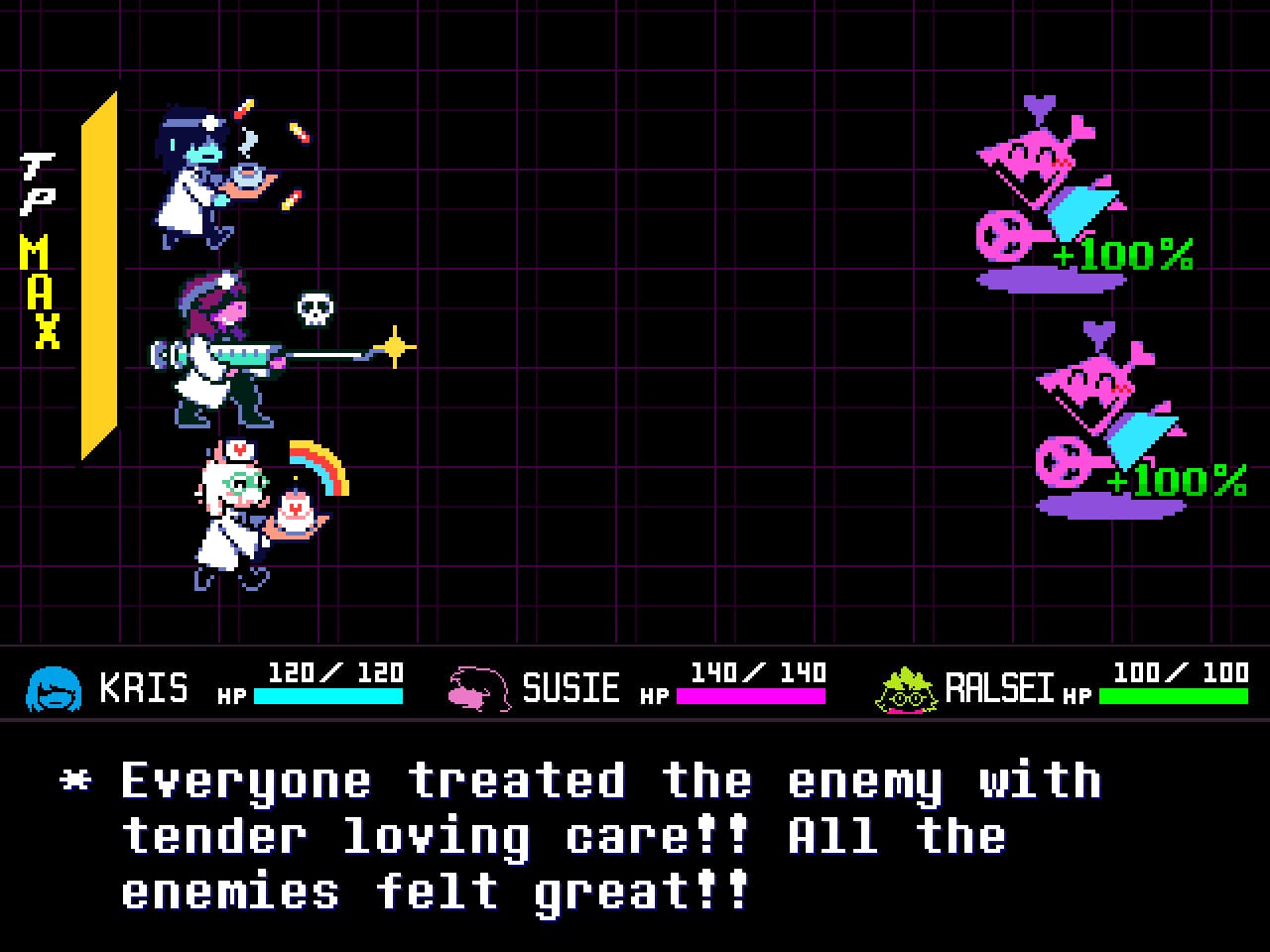 Deltarune combat