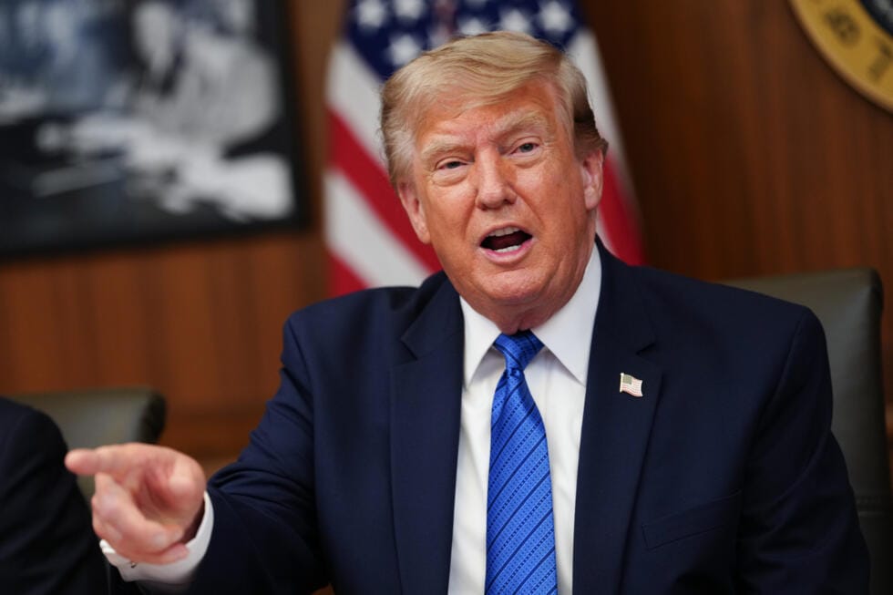 It looks like an invasion, said US President Donald Trump