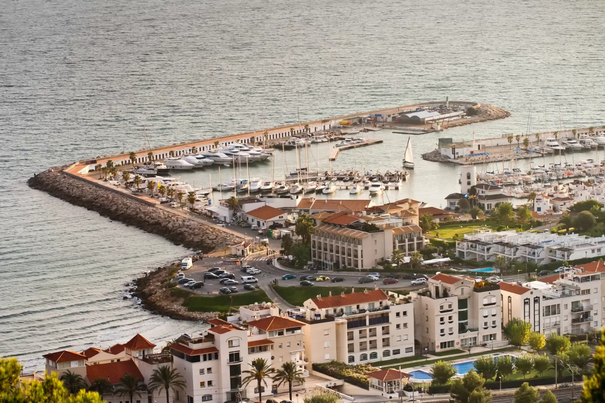 Port D'aiguadolç, Sitges harbour