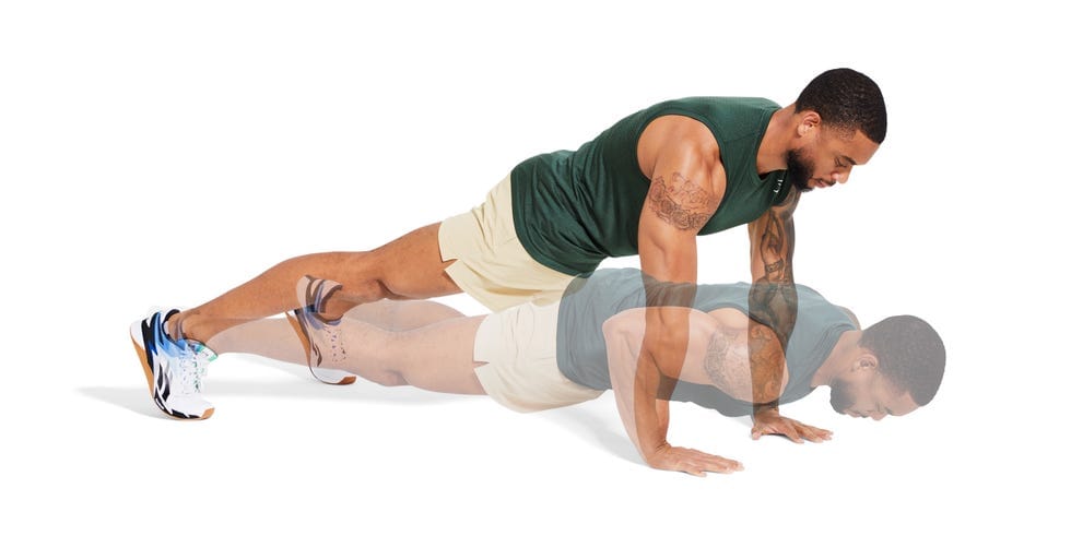 ท่า Blastoff Pushup