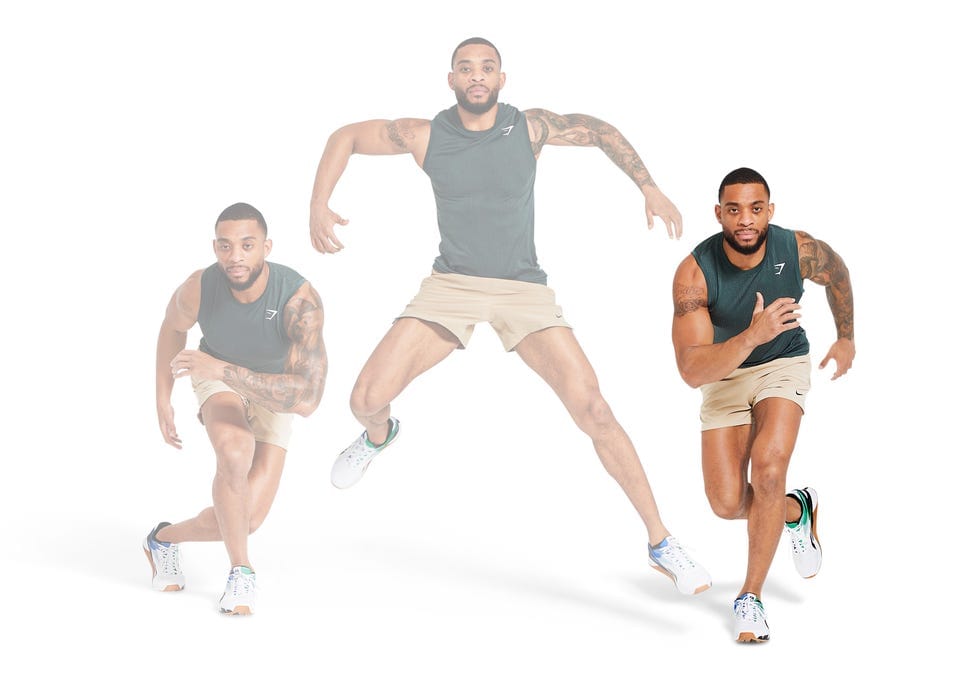 ท่า Skater Lunge