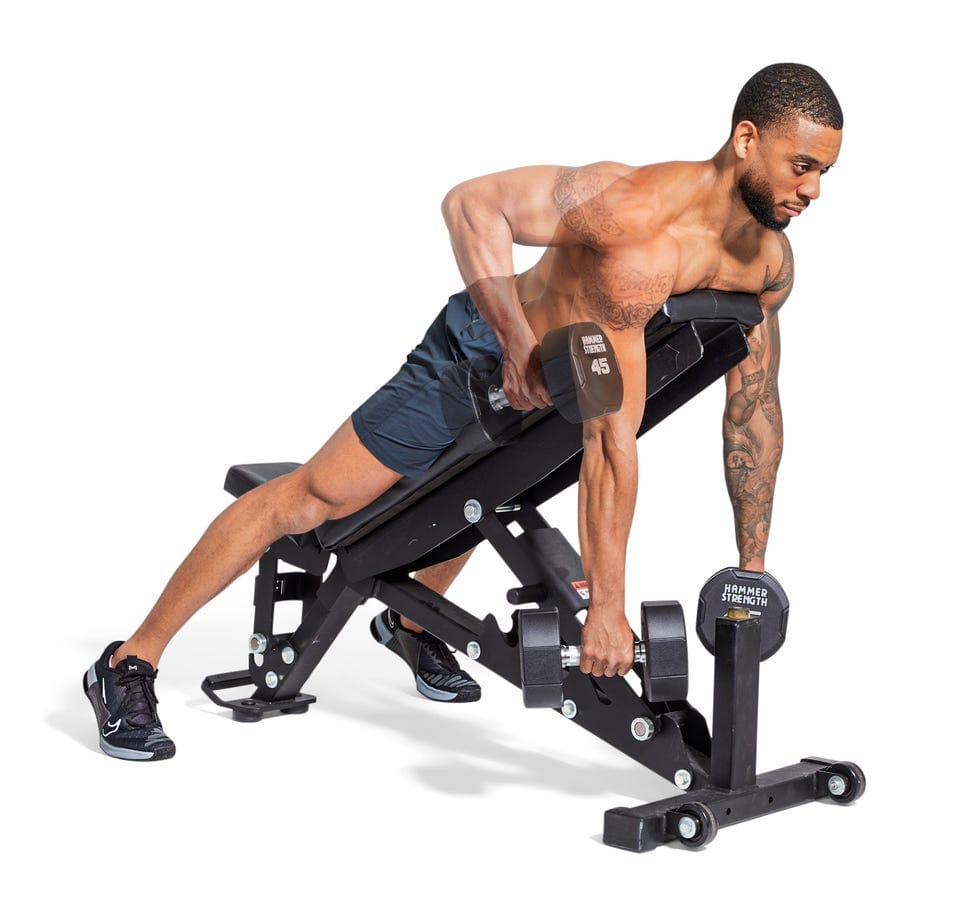 ท่า Chest-Supported Row