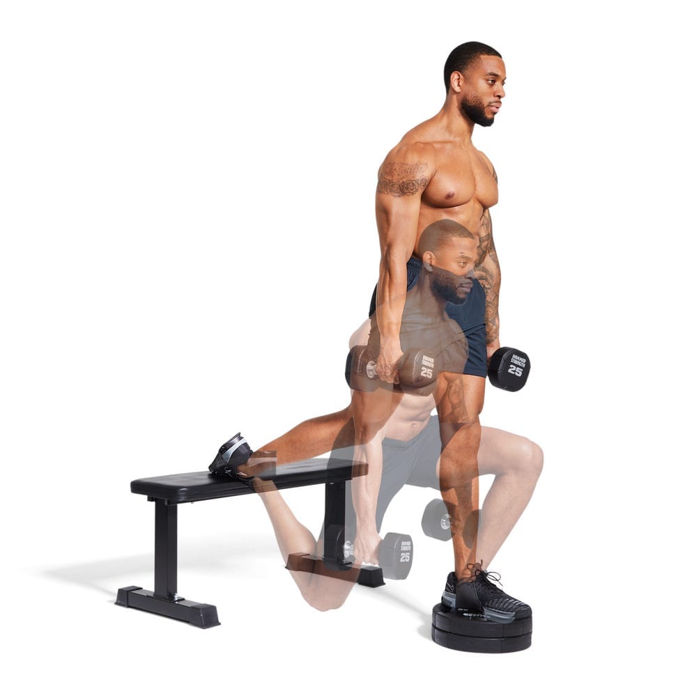 ท่า Deficit Bulgarian Split Squat