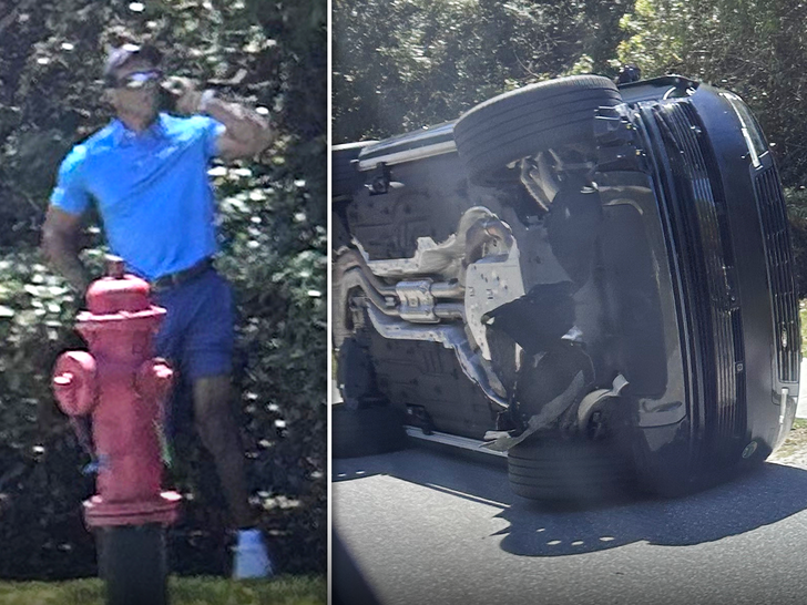 ไทเกอร์ วูดส์ ถูกจับข้อหาเมาแล้วขับ(อีกแล้ว)หลังรถพลิกคว่ำในฟลอริดา