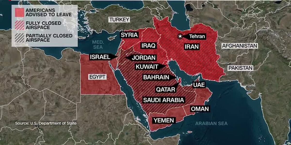 อิหร่านเรียกร้องให้ประชาชนอพยพออกจากท่าเรืออีกสองแห่งในสหรัฐอาหรับเอมิเรตส์