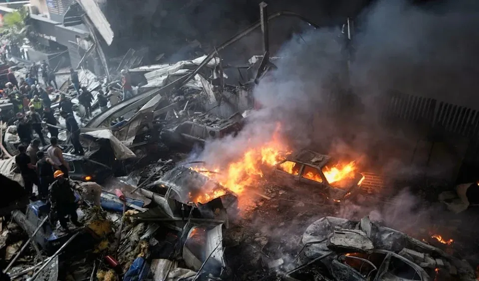 อิสราเอลถล่มเลบานอนด้วยคลื่นการโจมตีทางอากาศครั้งใหญ่ มีผู้เสียชีวิตอย่างน้อย 254 ราย