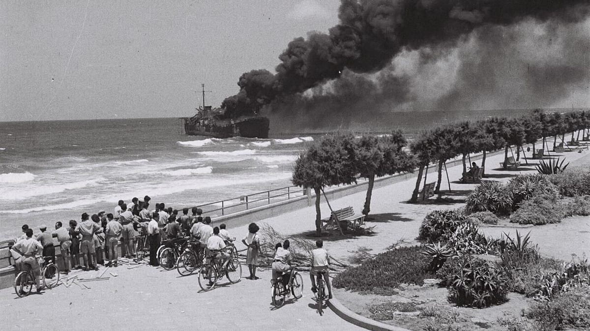 ขุดเรืออัลตาเลนา เนทันยาฮูรื้อฟื้นซากเรืออาวุธจมปี 1948 ก่อนศึกเลือกตั้ง