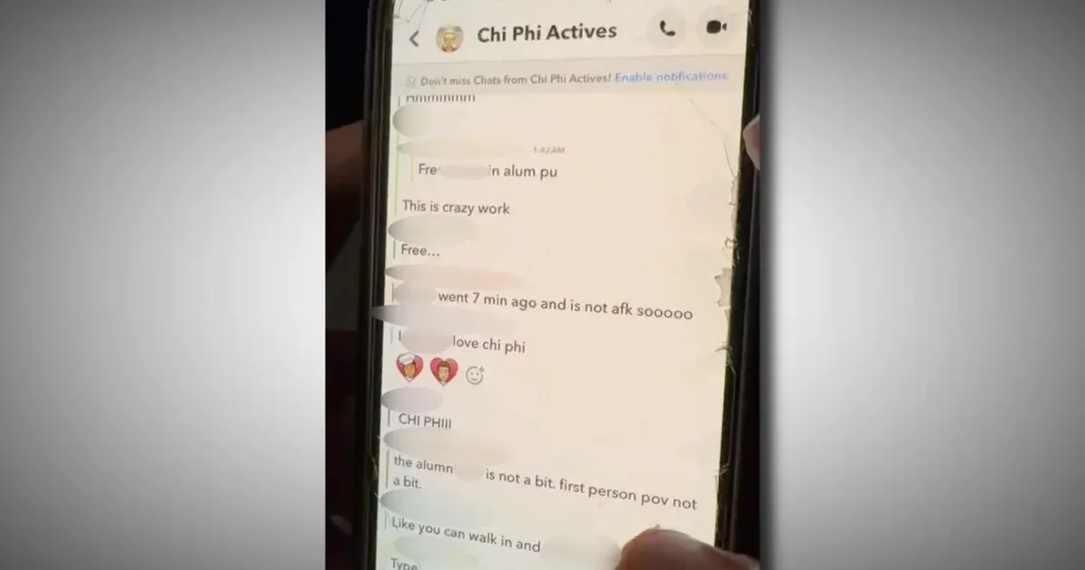 CBS เผยคลิปข้อความ Snapchat ของภราดรภาพ Cornell คืนที่ถูกกล่าวหาว่าข่มขืนหมู่