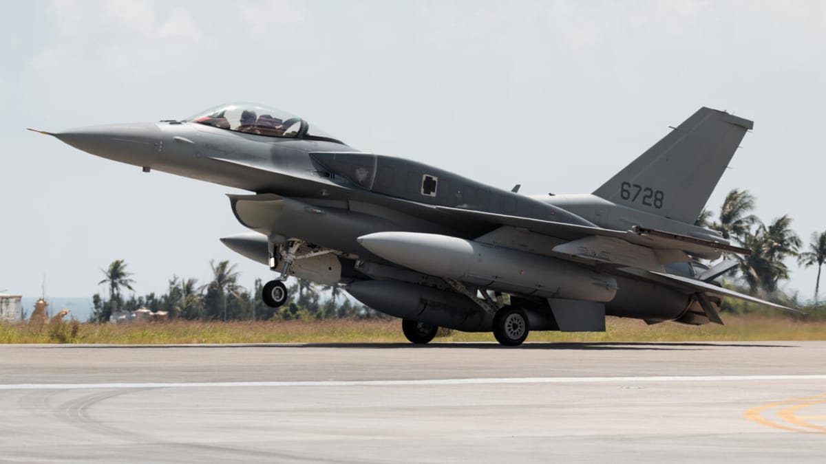 ไต้หวันรับมอบเครื่องบินขับไล่ F-16V จากสหรัฐฯ ลำแรก
