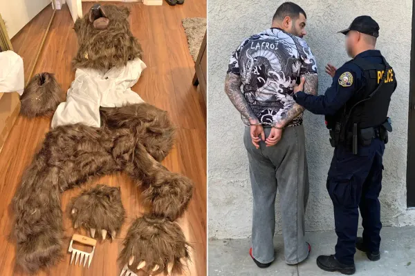 3 คน ถูกตัดสินคดีฉ้อโกงประกันภัย แต่งตัวเป็นหมีจัดฉากทำร้ายรถหรูของตัวเอง