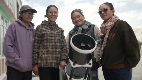 สาวรุ่นใหม่แห่งหิมาลัยที่พาคนทั่วโลกมองดาวในท้องฟ้าอินเดีย